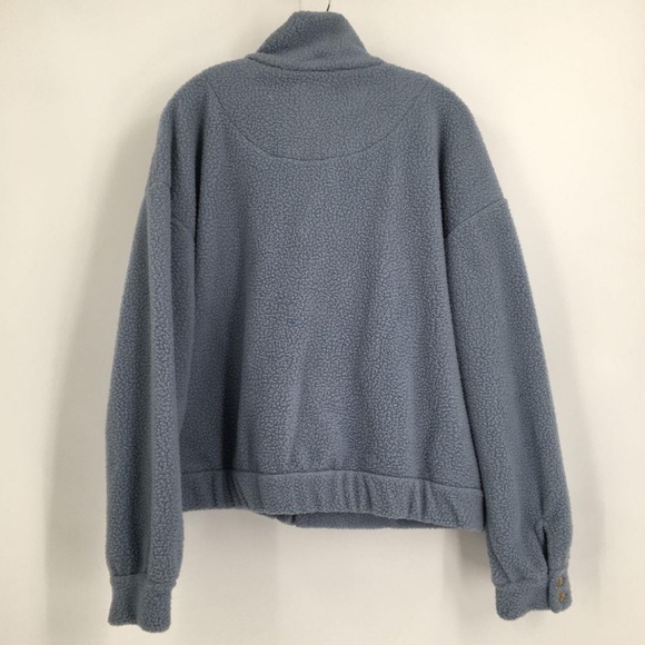 Anthropologie Fleece Bomber Jacket - Picture 6 of 7